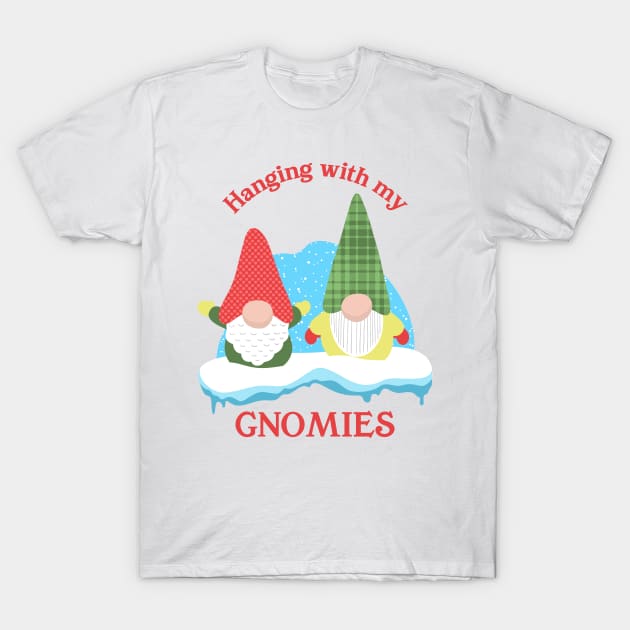 Christmas Gnomes T-Shirt by Chris Nixt